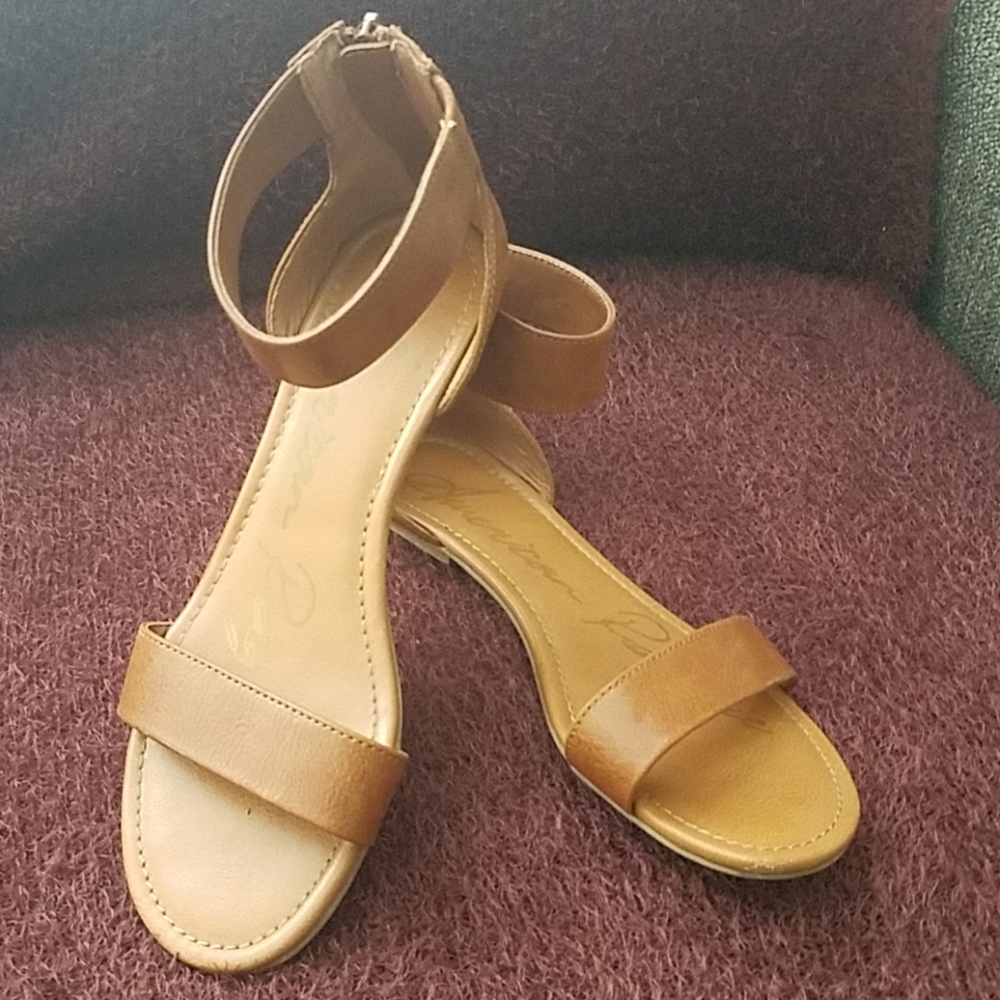 American Rag Cie Tan Sandals 7 1/2 M